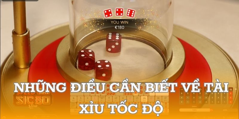 Những điều cần biết về tài xỉu tốc độ